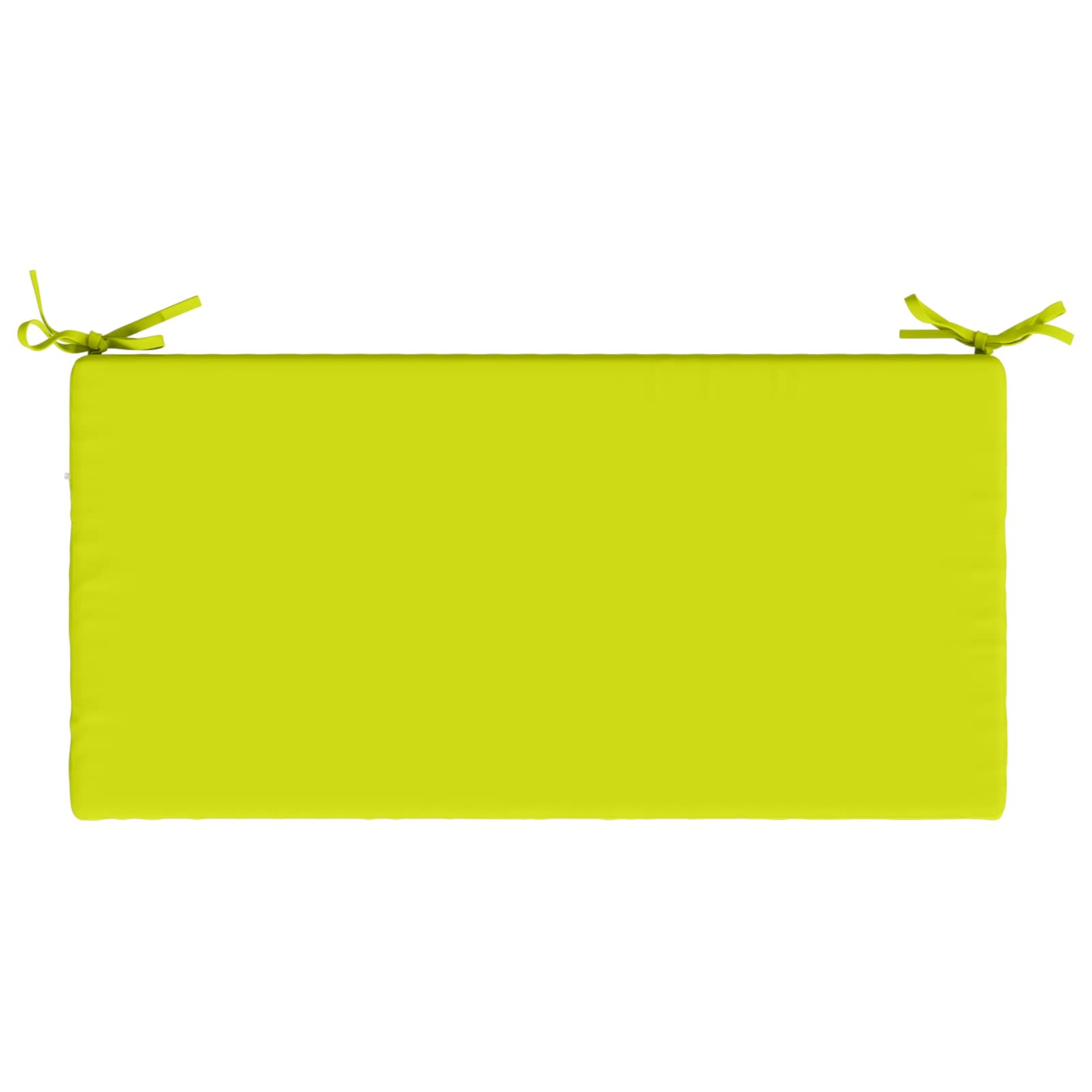 Cuscino per panchina SOEST 100% Poliestere Verde brillante.