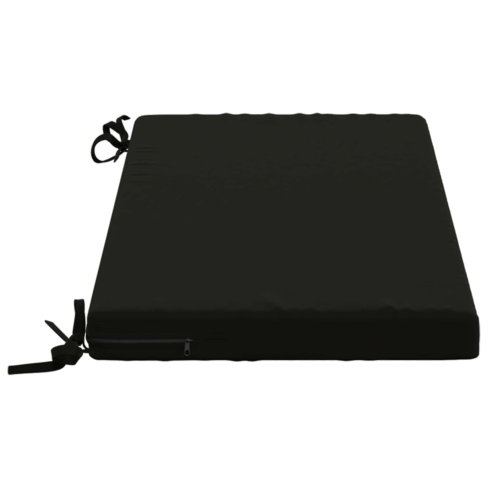 Cuscino per panchina SOEST 100% Poliestere Nero 60 x 40 x 5 cm