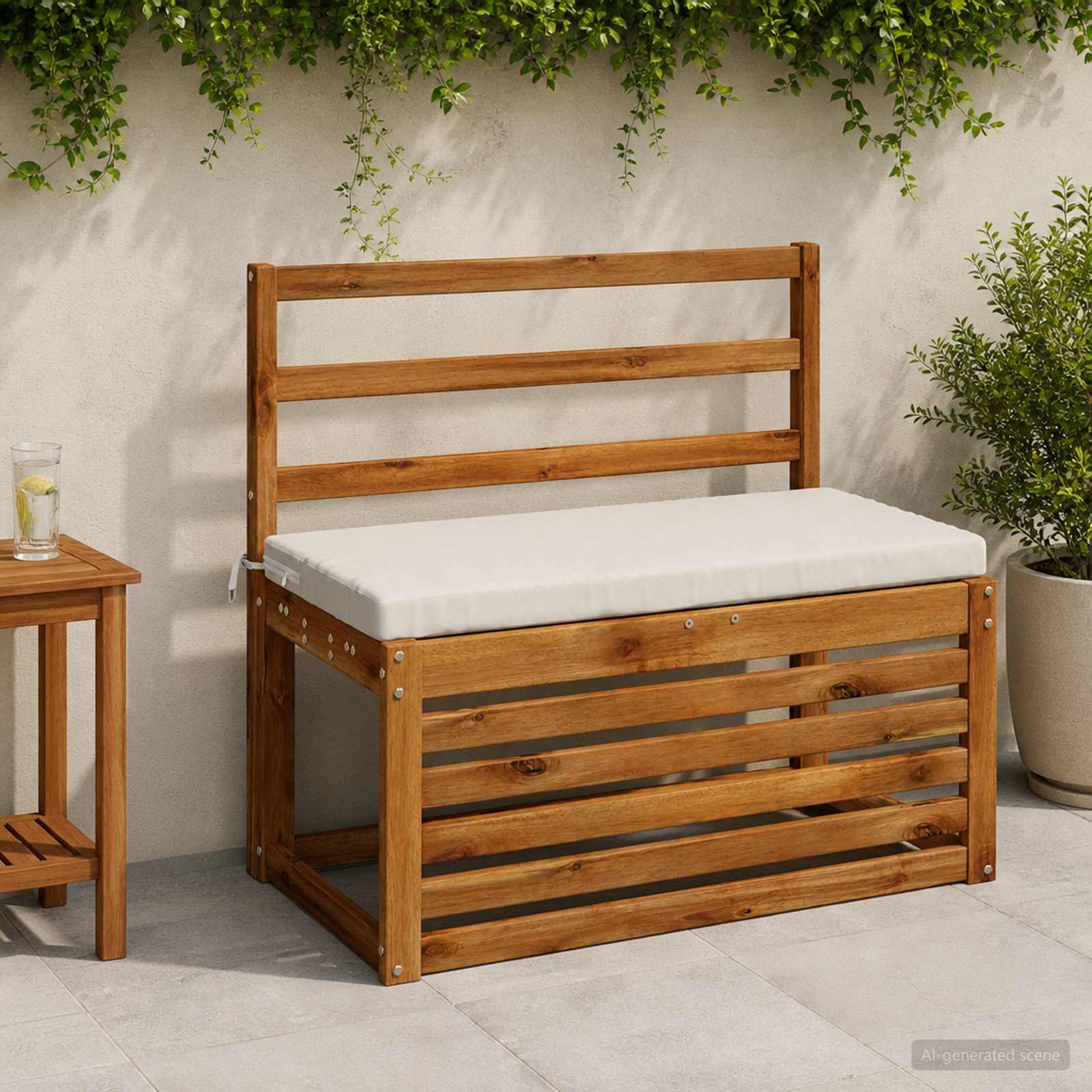 Cuscini per Panchina a 2 Pezzi SOEST 2 pz 100% Poliestere