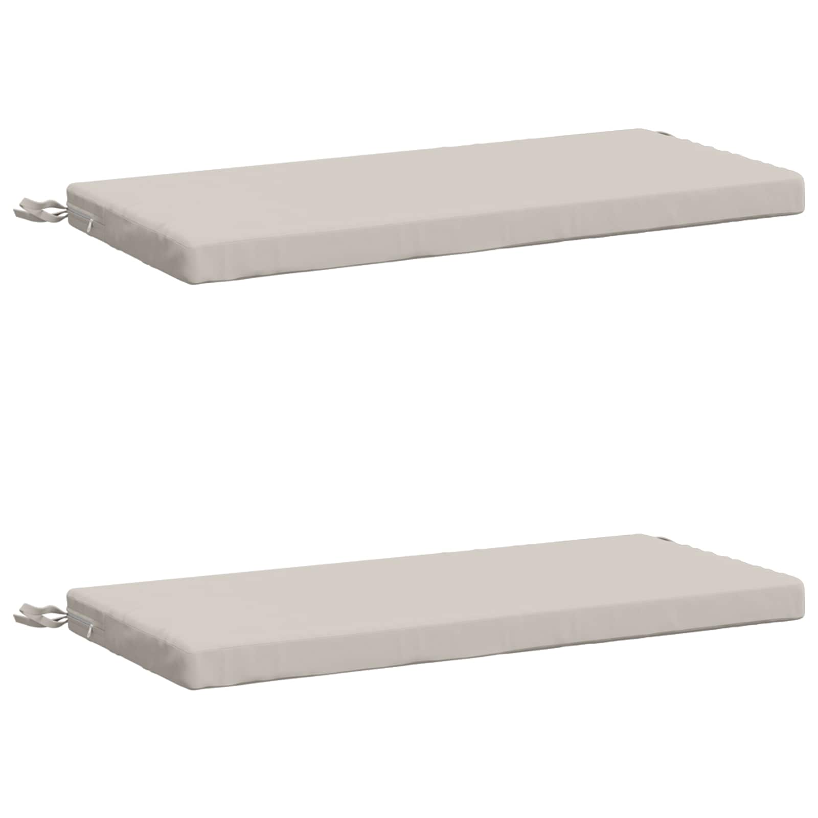 Cuscini per Panchina a 2 Pezzi SOEST 2 pz 100% Poliestere