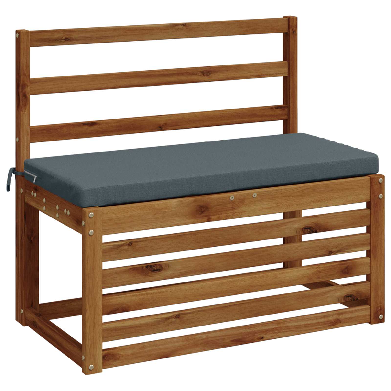 Cuscino per panchina SOEST 100% Poliestere Blu 80 x 40 x 5 cm