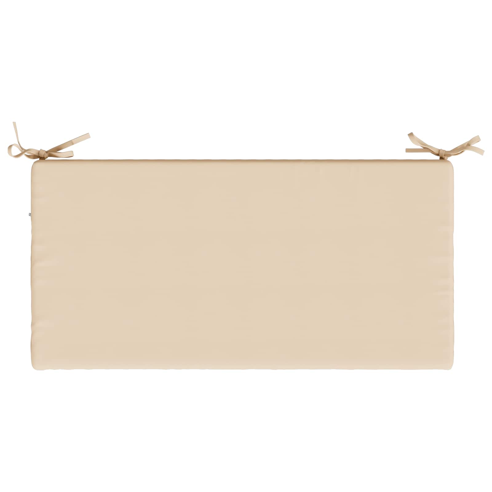 Cuscini per Panchina a 2 Pezzi SOEST 2 pz 100% Poliestere Crema
