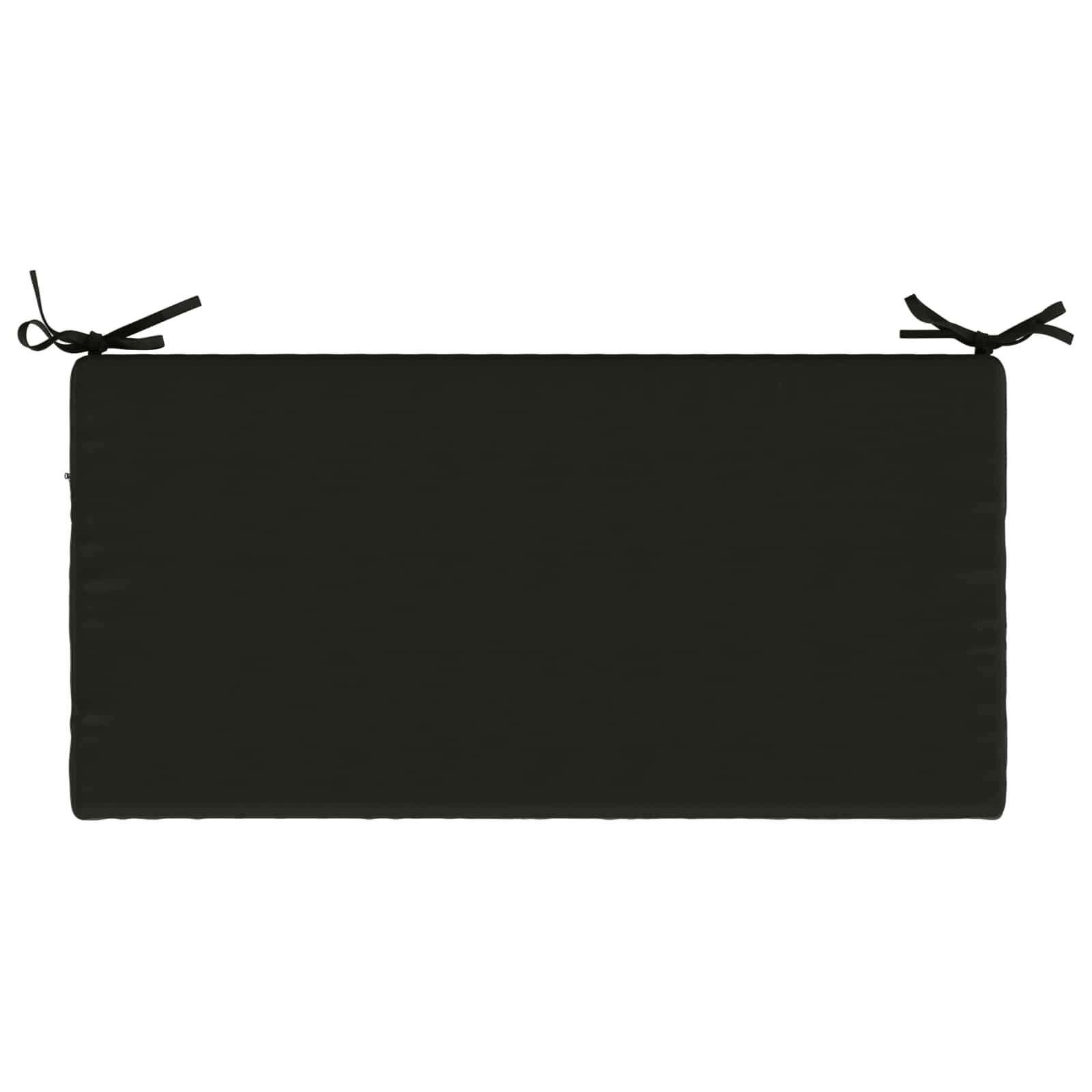 Cuscini per Panchina a 2 Pezzi SOEST 2 pz 100% Poliestere Nero