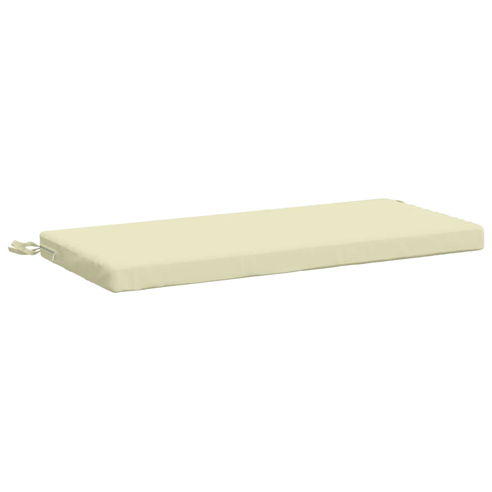 Cuscino per panchina SOEST 100% Poliestere Crema 80 x 40 x 5 cm