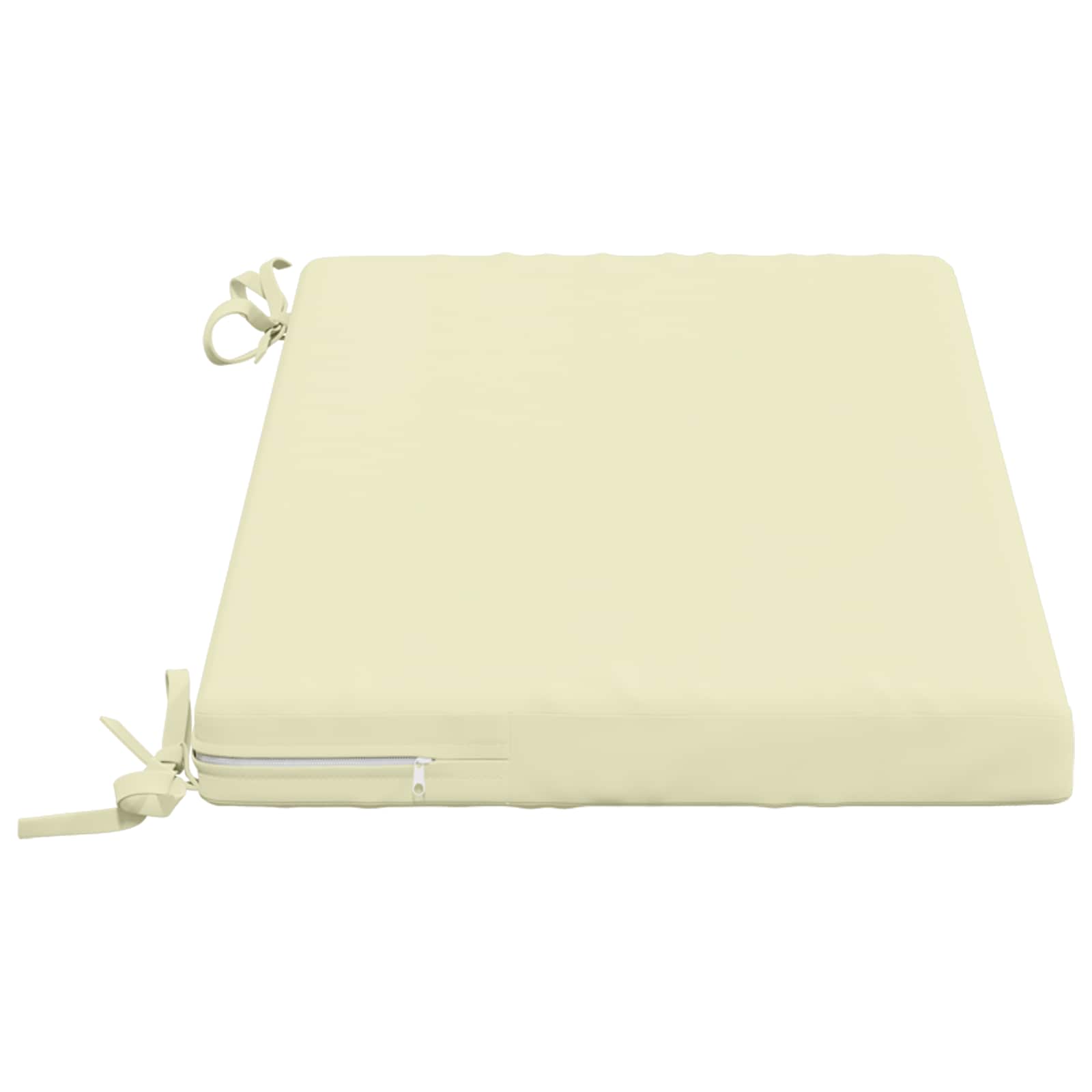 Cuscino per panchina SOEST 100% Poliestere Crema 80 x 40 x 5 cm