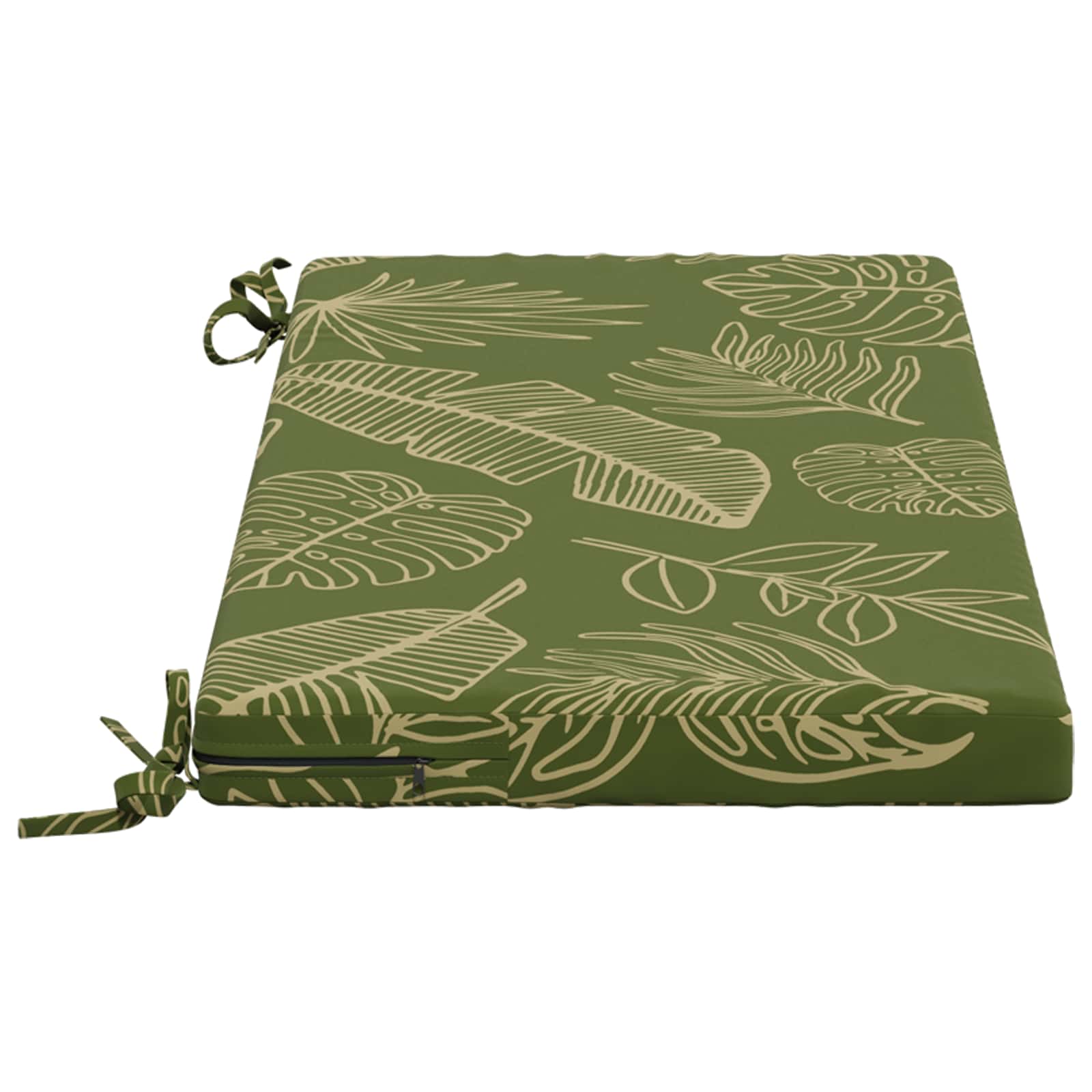 Cuscino per panchina SOEST 100% Poliestere Design a foglia