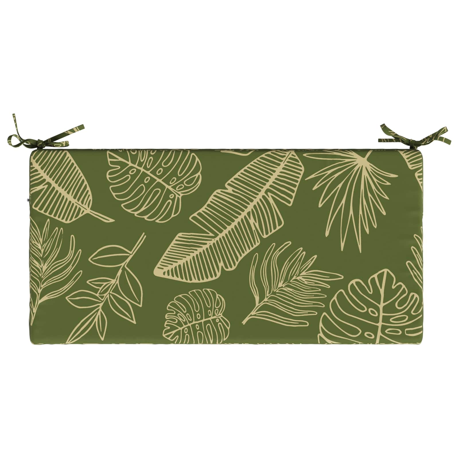 Cuscino per panchina SOEST 100% Poliestere Design a foglia