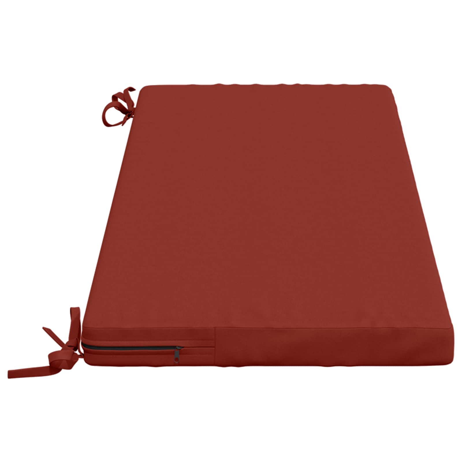 Cuscino per panchina SOEST 100% Poliestere Rosso