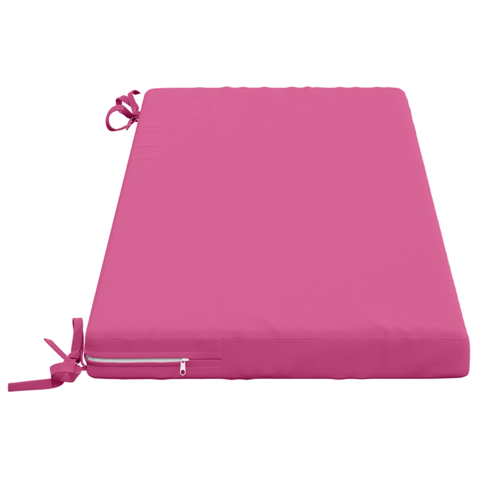 Cuscino per panchina SOEST 100% Poliestere Rosa 100 x 40 x 5 cm