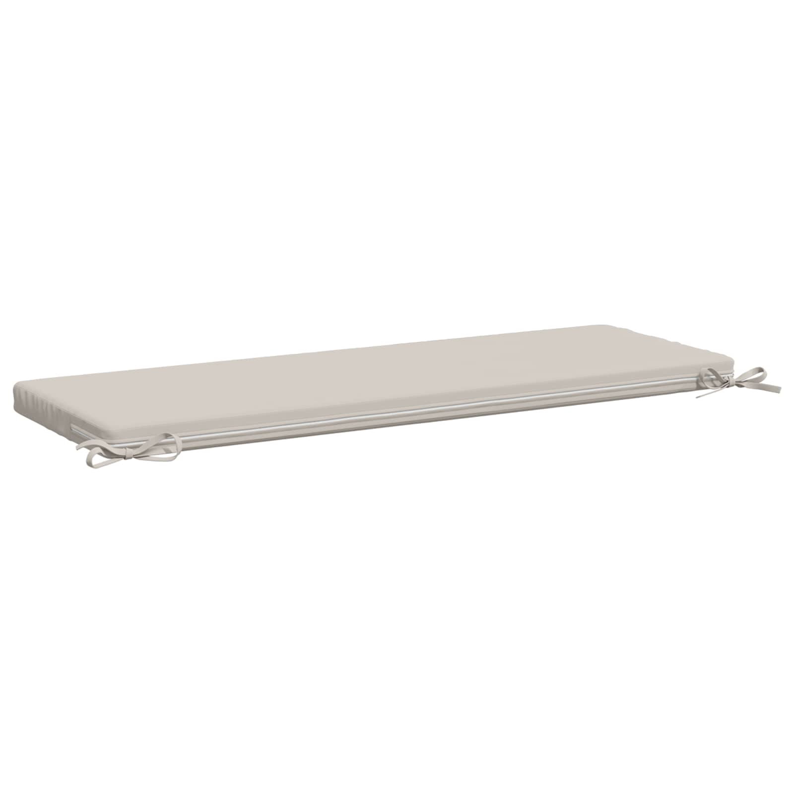 Cuscino per panchina SOEST 100% Poliestere Bianco