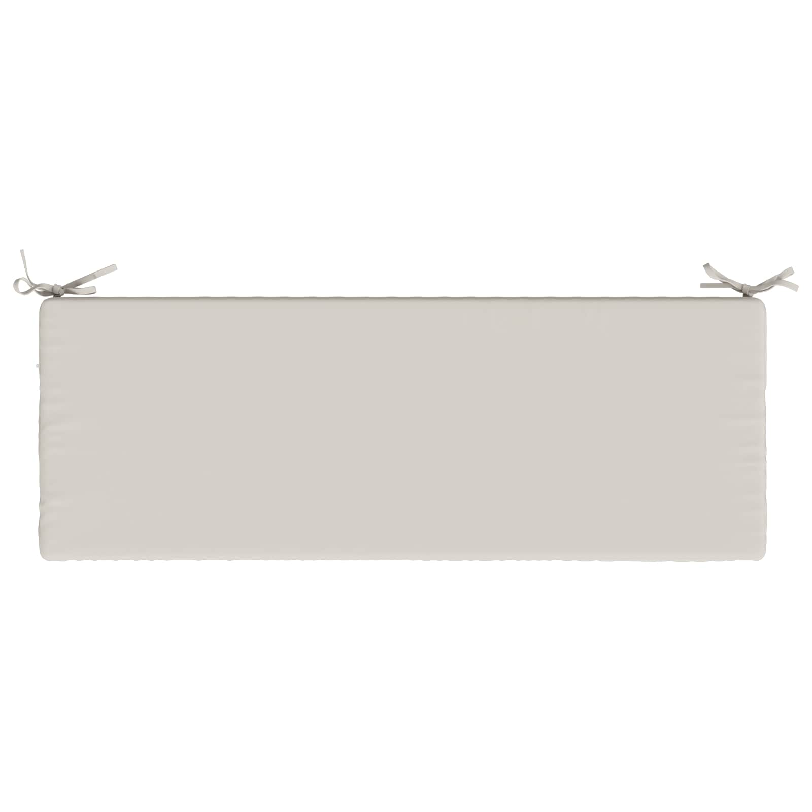 Cuscino per panchina SOEST 100% Poliestere Bianco