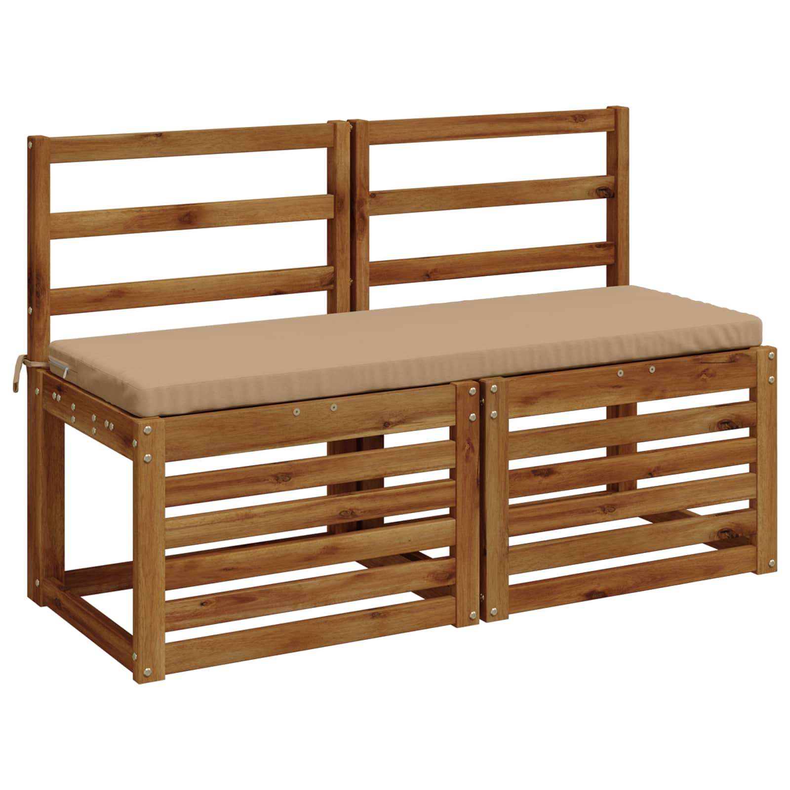 Cuscino per panchina SOEST 100% Poliestere Sabbia