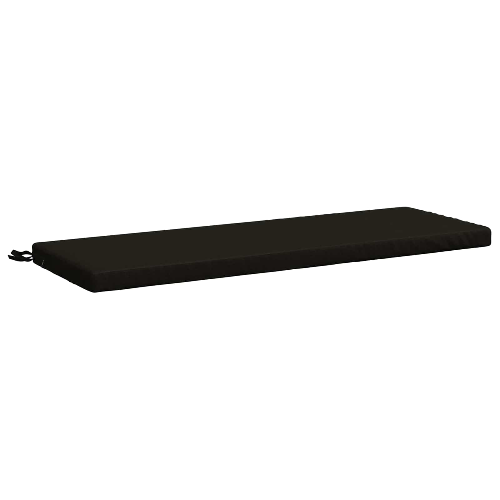 Cuscino per panchina SOEST 100% Poliestere Nero 110 x 40 x 5 cm