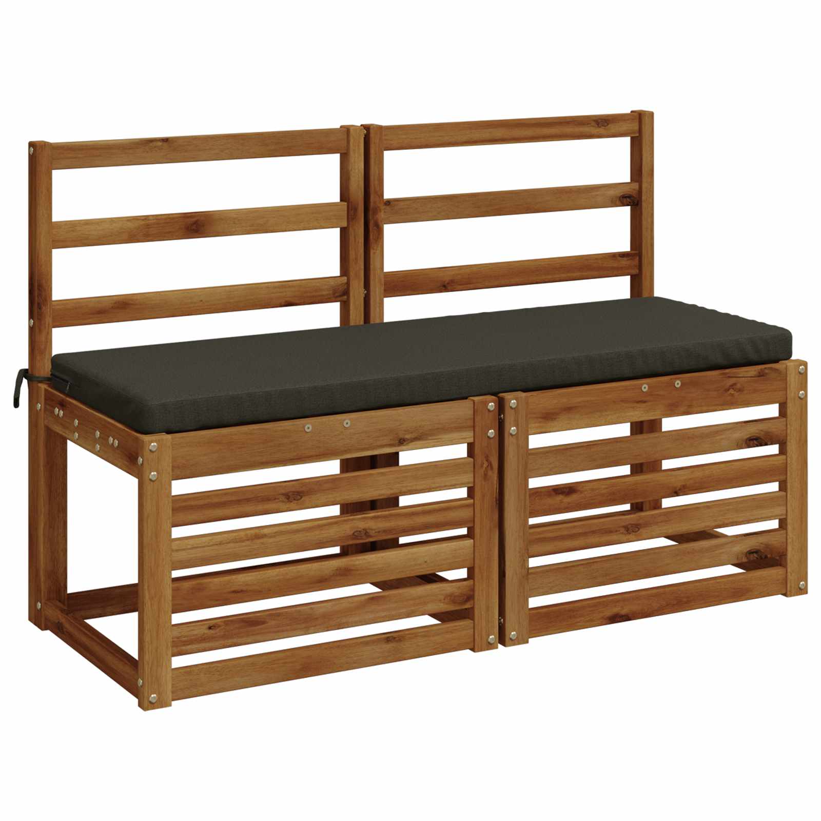 Cuscino per panchina SOEST 100% Poliestere Antracite