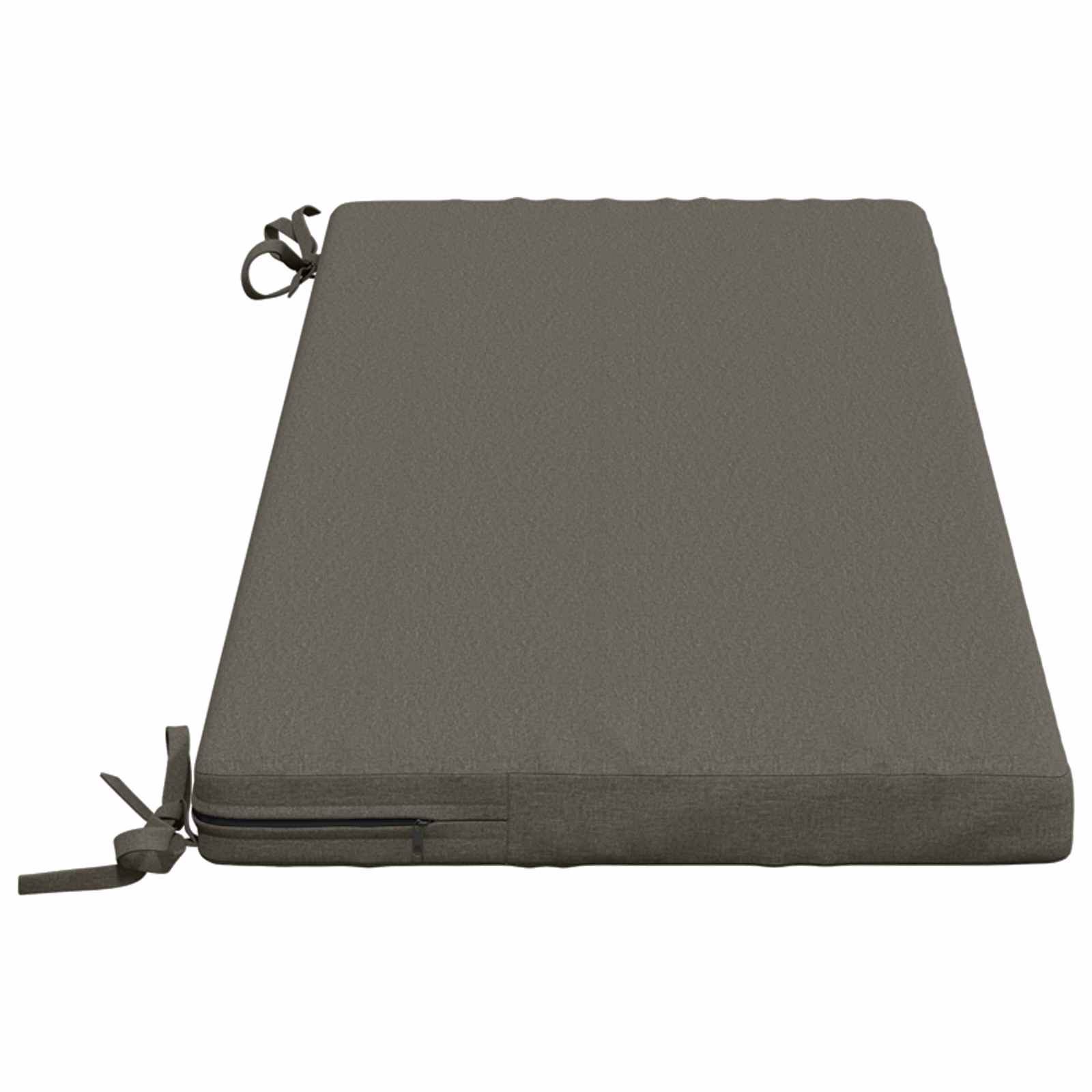 Cuscino per panchina SOEST 100% Poliestere Grigio
