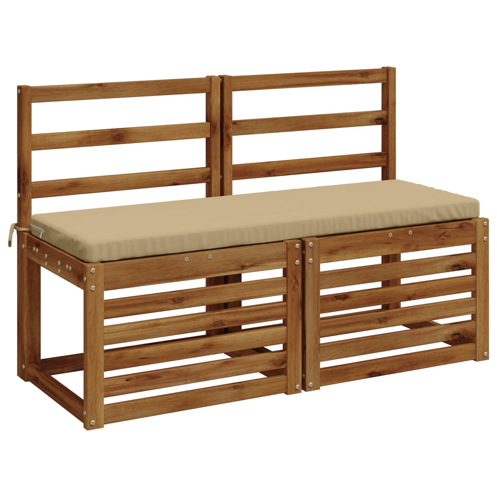 Cuscino per panchina SOEST 100% Poliestere Beige