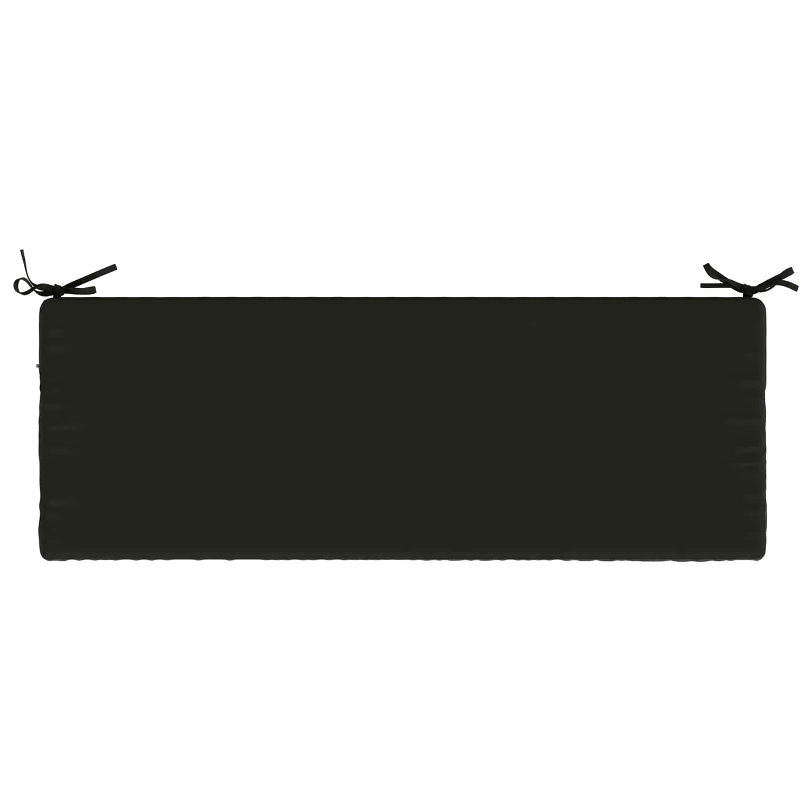 Cuscino per panchina SOEST 100% Poliestere Nero 110 x 40 x 5 cm