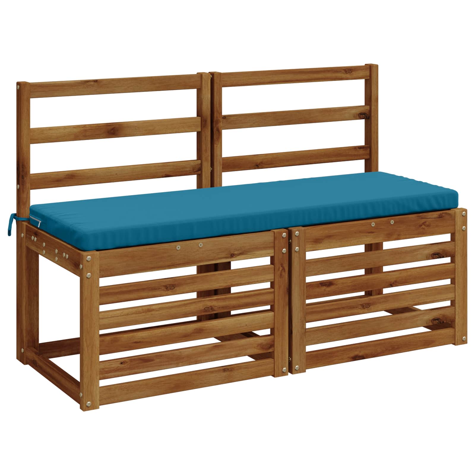 Cuscino per panchina SOEST 100% Poliestere Azzurro