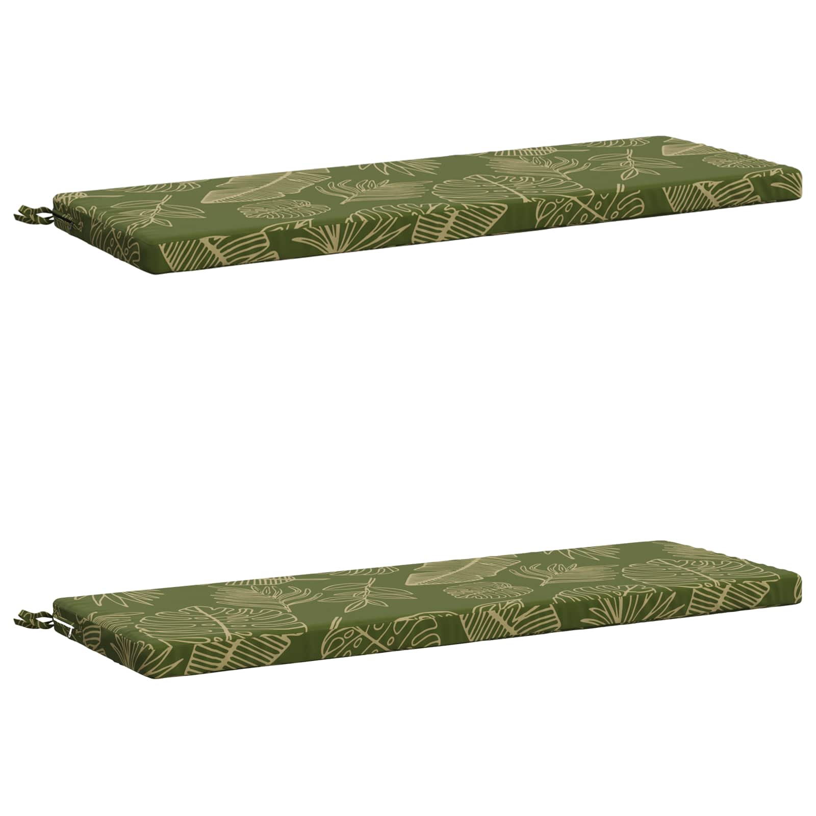Cuscini per Panchina a 2 Pezzi SOEST 2 pz 100% Poliestere
