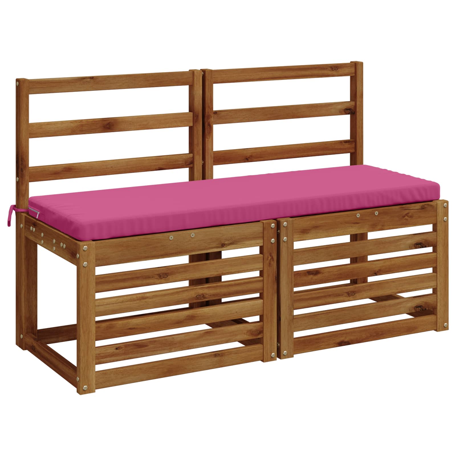 Cuscino per panchina SOEST 100% Poliestere Rosa 110 x 40 x 5 cm