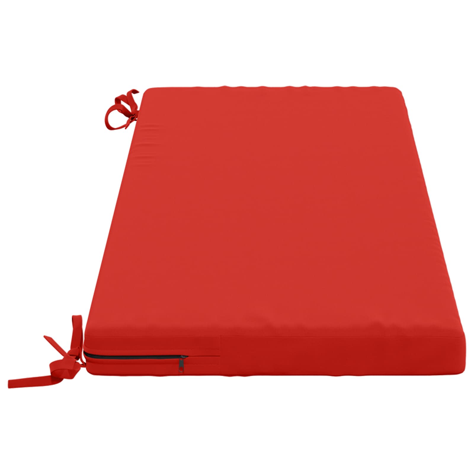 Cuscino per panchina SOEST 100% Poliestere Rosso
