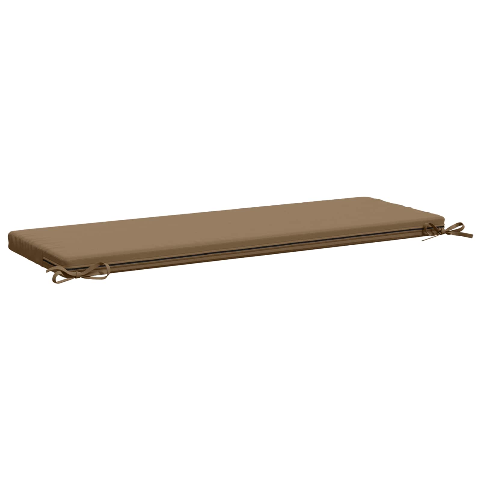 Cuscino per panchina SOEST 100% Poliestere Tortora
