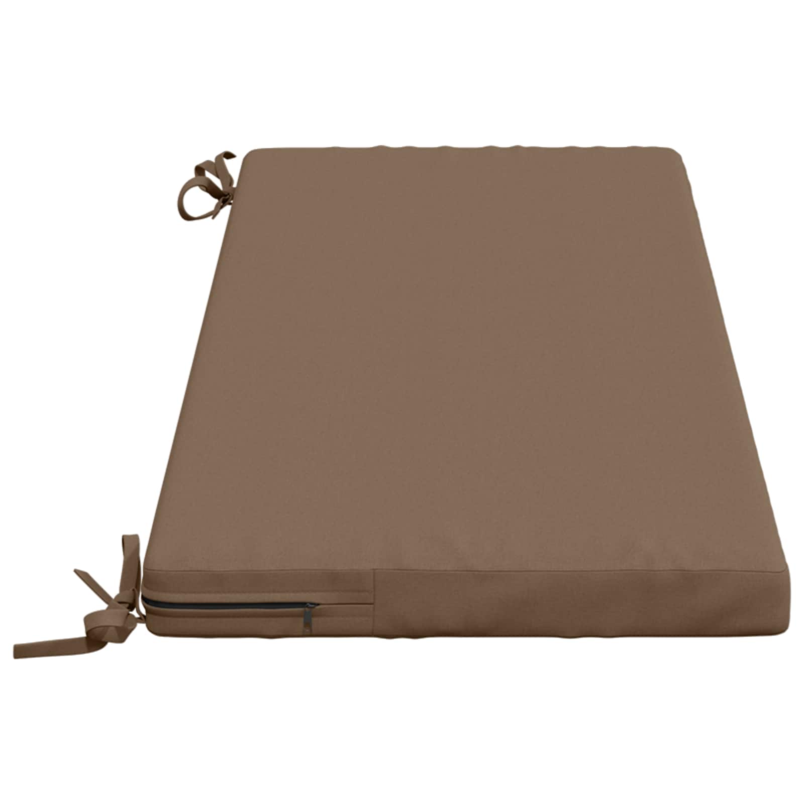 Cuscino per panchina SOEST 100% Poliestere Tortora