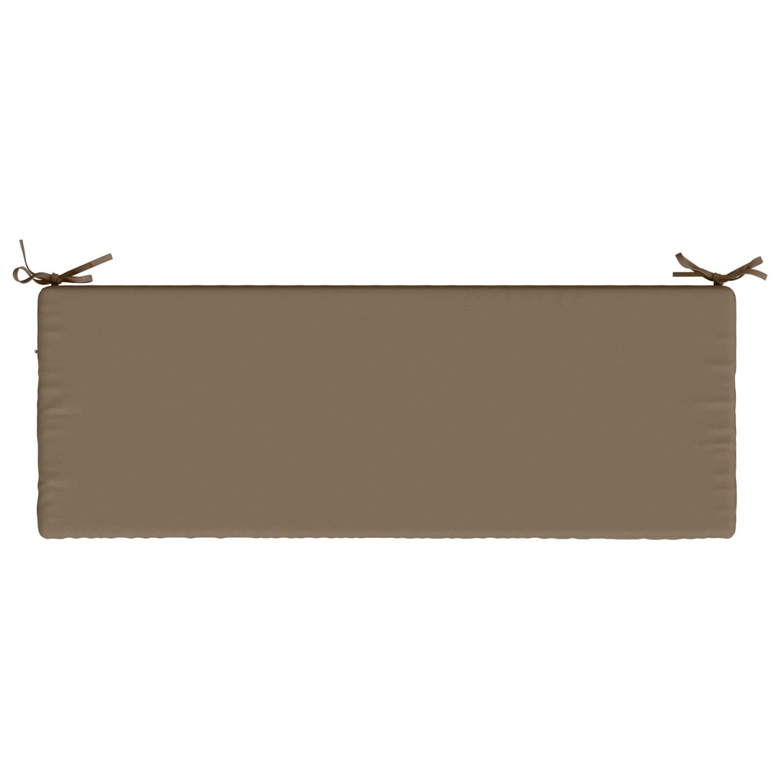 Cuscino per panchina SOEST 100% Poliestere Tortora