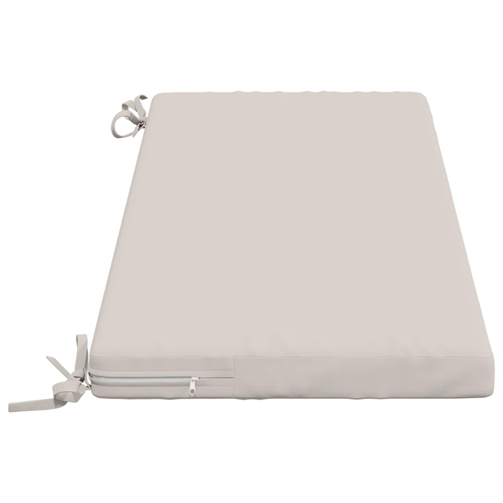 Cuscino per panchina SOEST 100% Poliestere Bianco