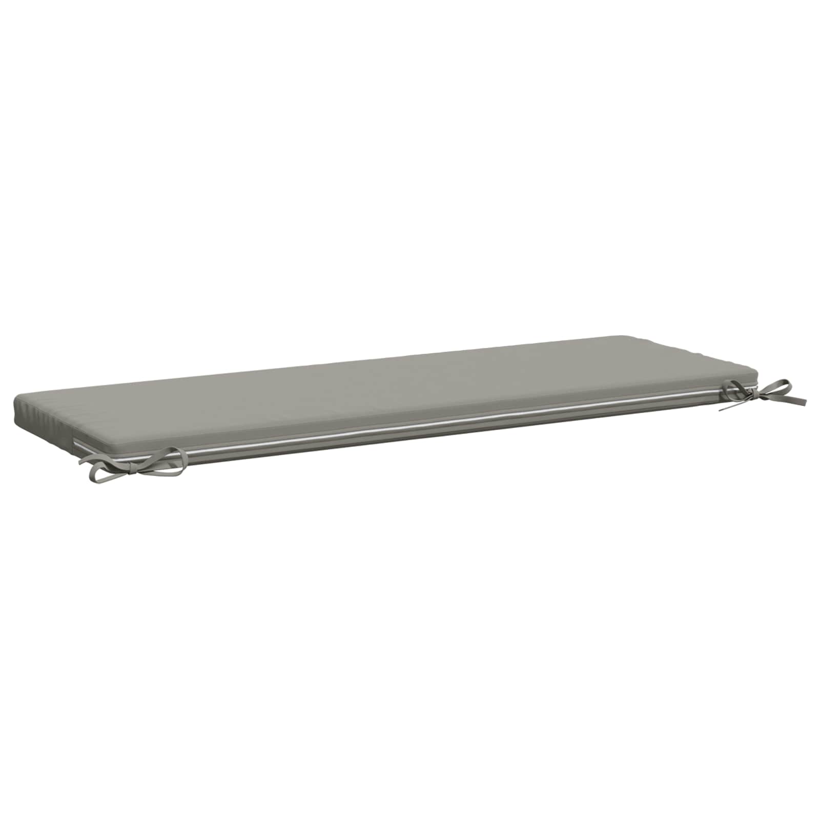 Cuscino per panchina SOEST 100% Poliestere Grigio