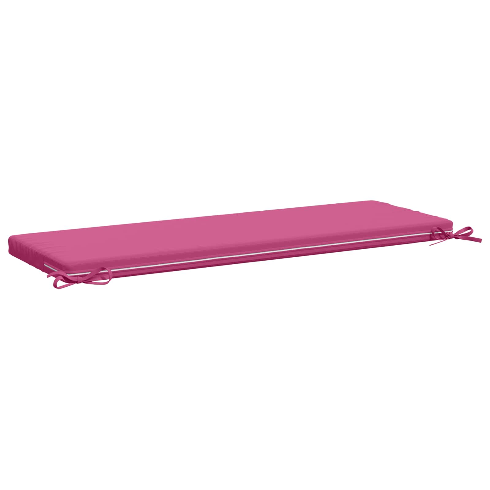 Cuscino per panchina SOEST 100% Poliestere Rosa 120 x 40 x 5 cm