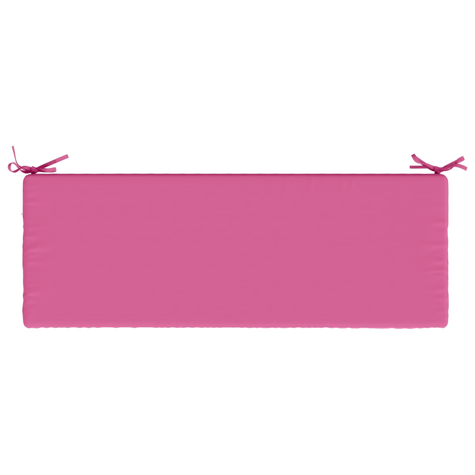 Cuscino per panchina SOEST 100% Poliestere Rosa 120 x 40 x 5 cm