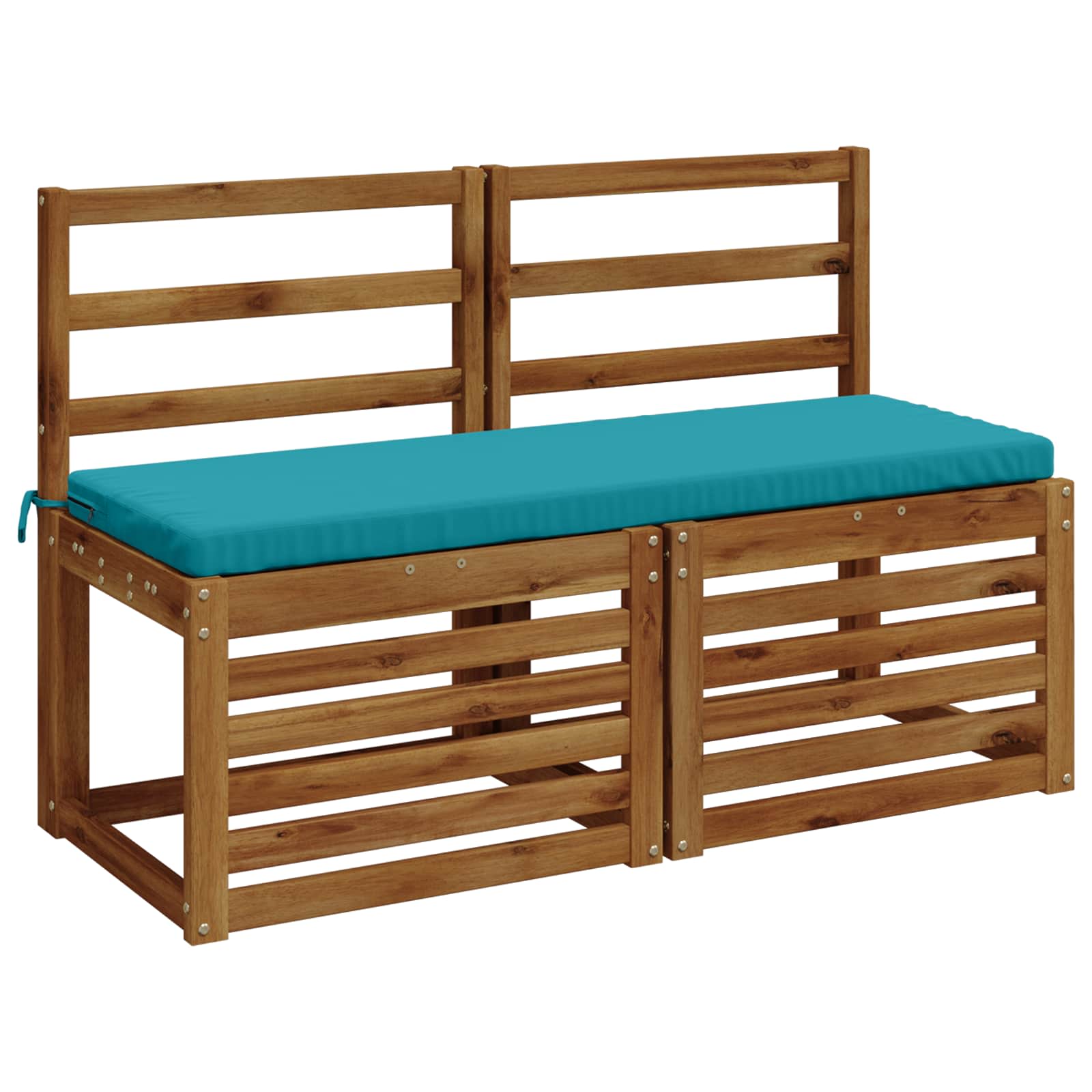 Cuscino per panchina SOEST 100% Poliestere Turchese