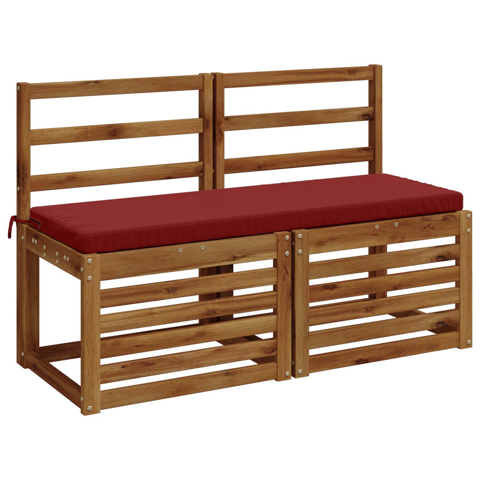 Cuscini per Panchina a 2 Pezzi SOEST 2 pz 100% Poliestere