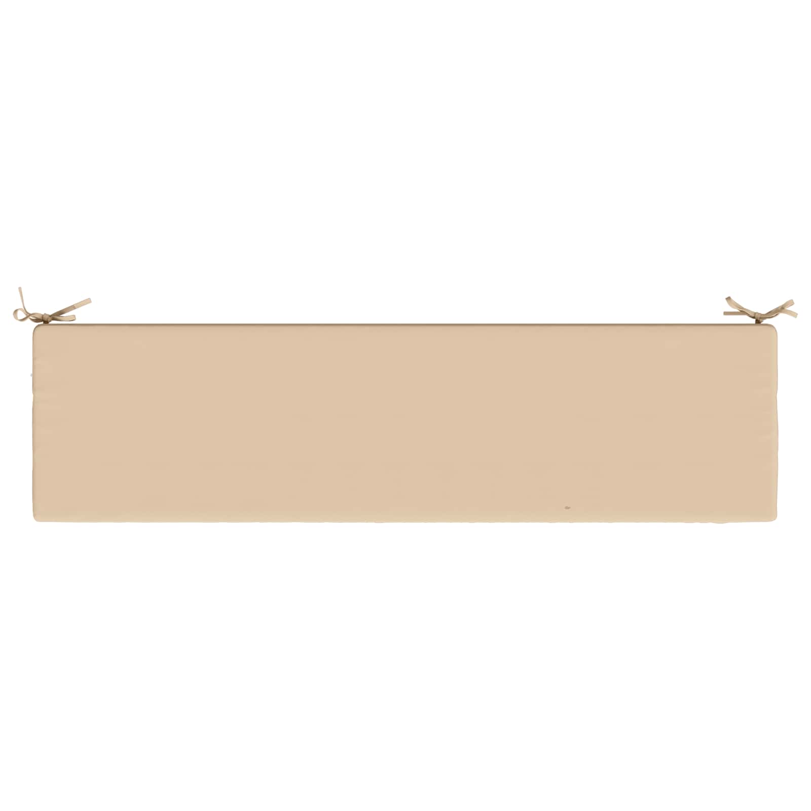 Cuscino per panchina SOEST 100% Poliestere Crema