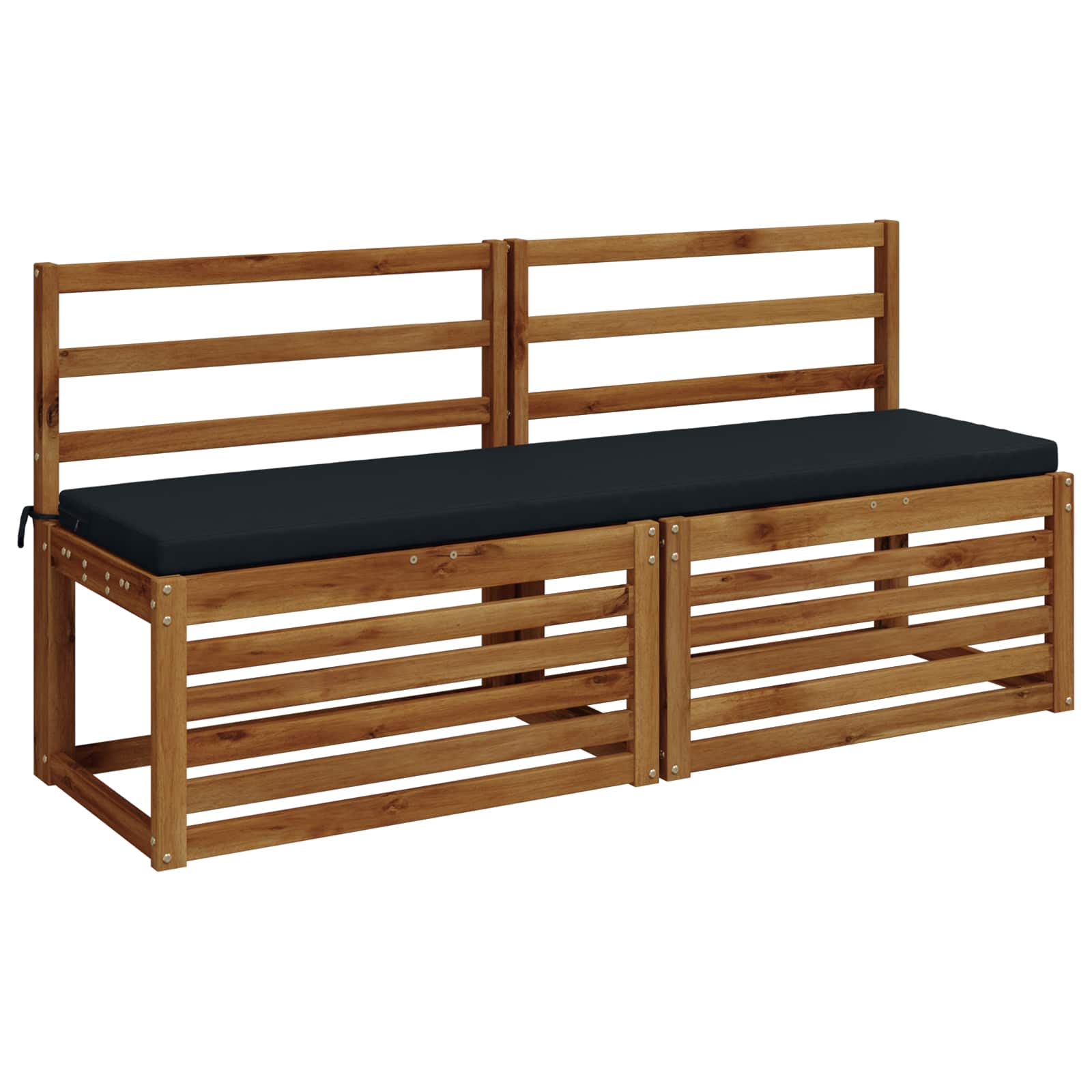 Cuscino per panchina SOEST 100% Poliestere Blu Scuro