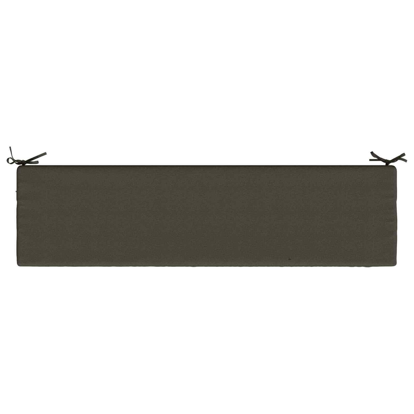 Cuscino per panchina SOEST 100% Poliestere Antracite