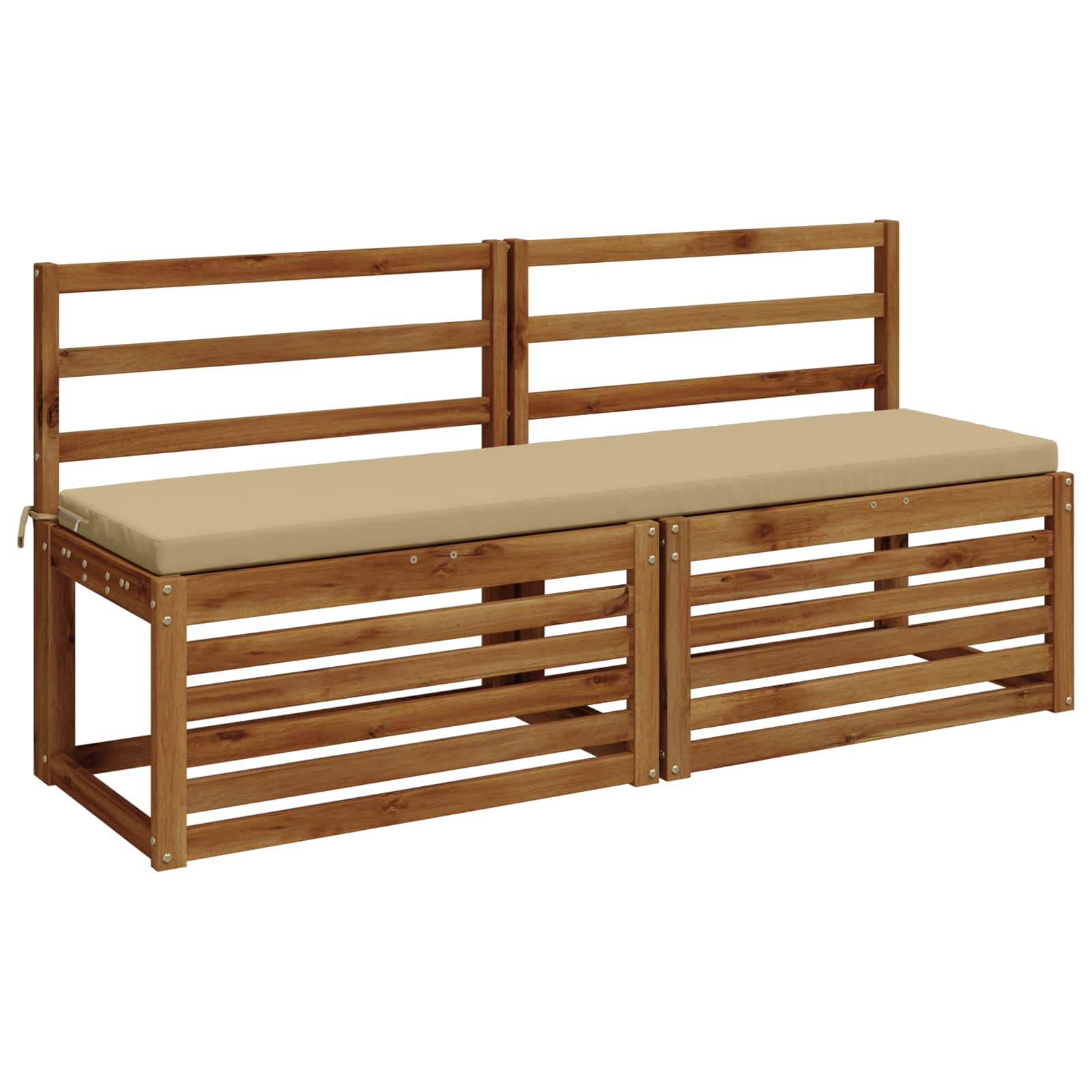 Cuscino per panchina SOEST 100% Poliestere Beige
