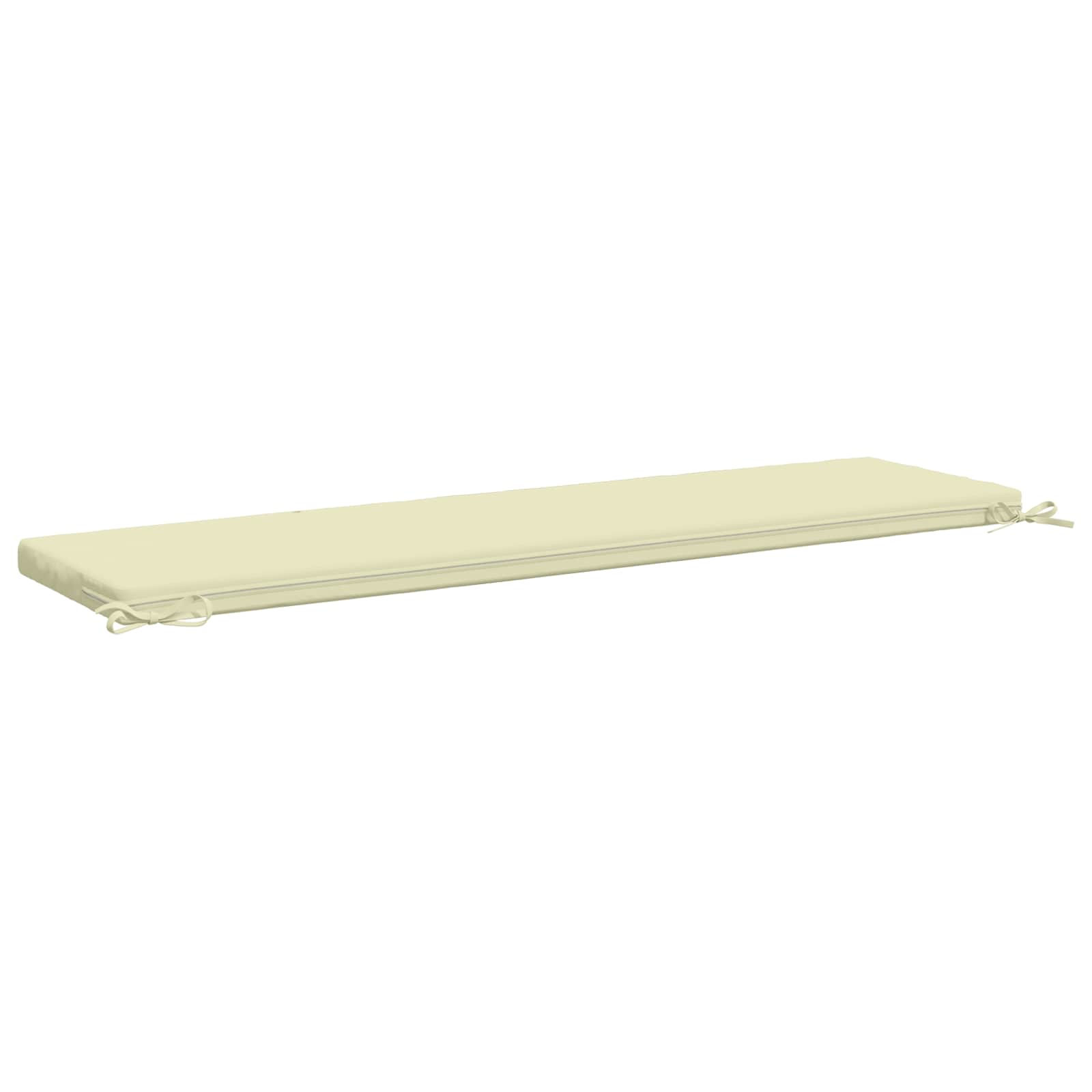 Cuscino per panchina SOEST 100% Poliestere Crema