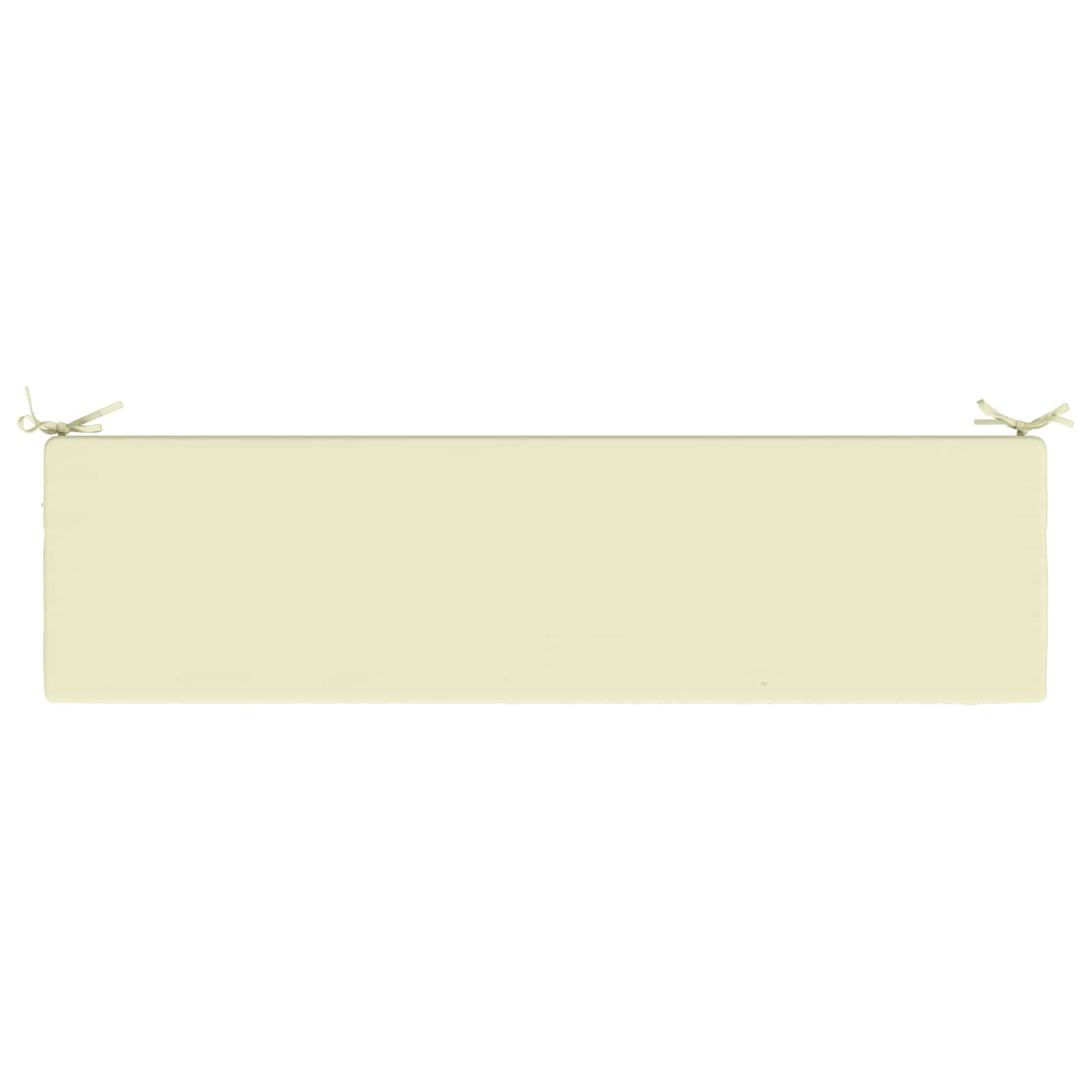Cuscino per panchina SOEST 100% Poliestere Crema