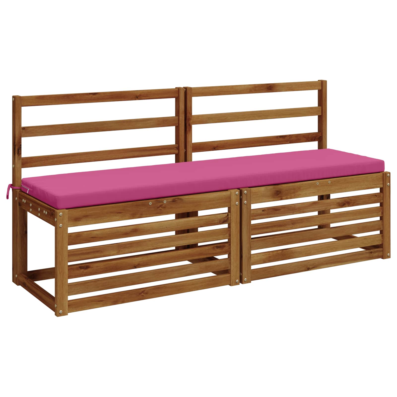 Cuscino per panchina SOEST 100% Poliestere Rosa 150 x 40 x 5 cm