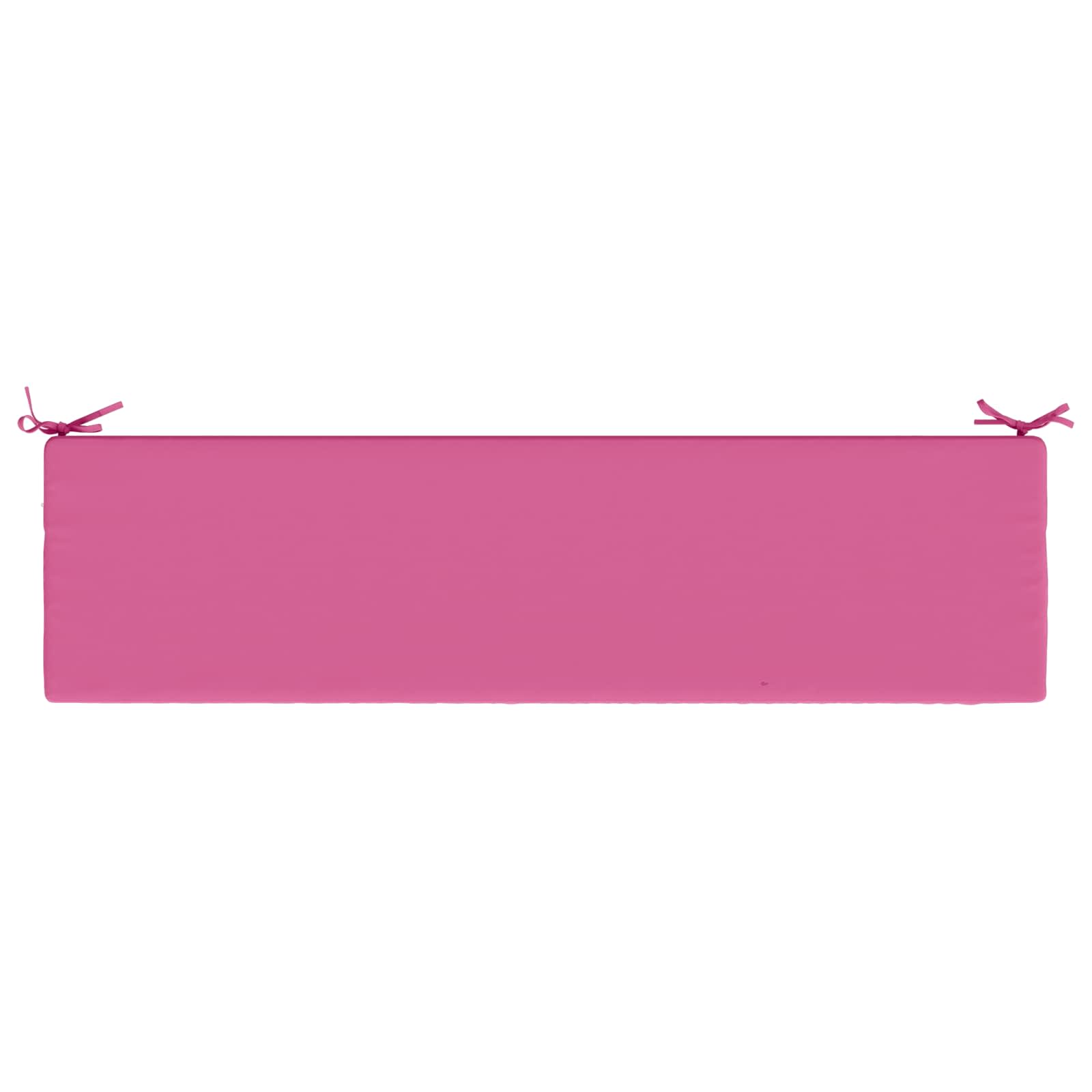 Cuscino per panchina SOEST 100% Poliestere Rosa 150 x 40 x 5 cm
