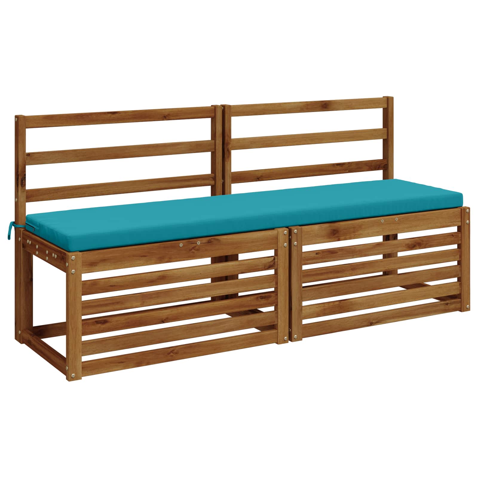 Cuscino per panchina SOEST 100% Poliestere Turchese