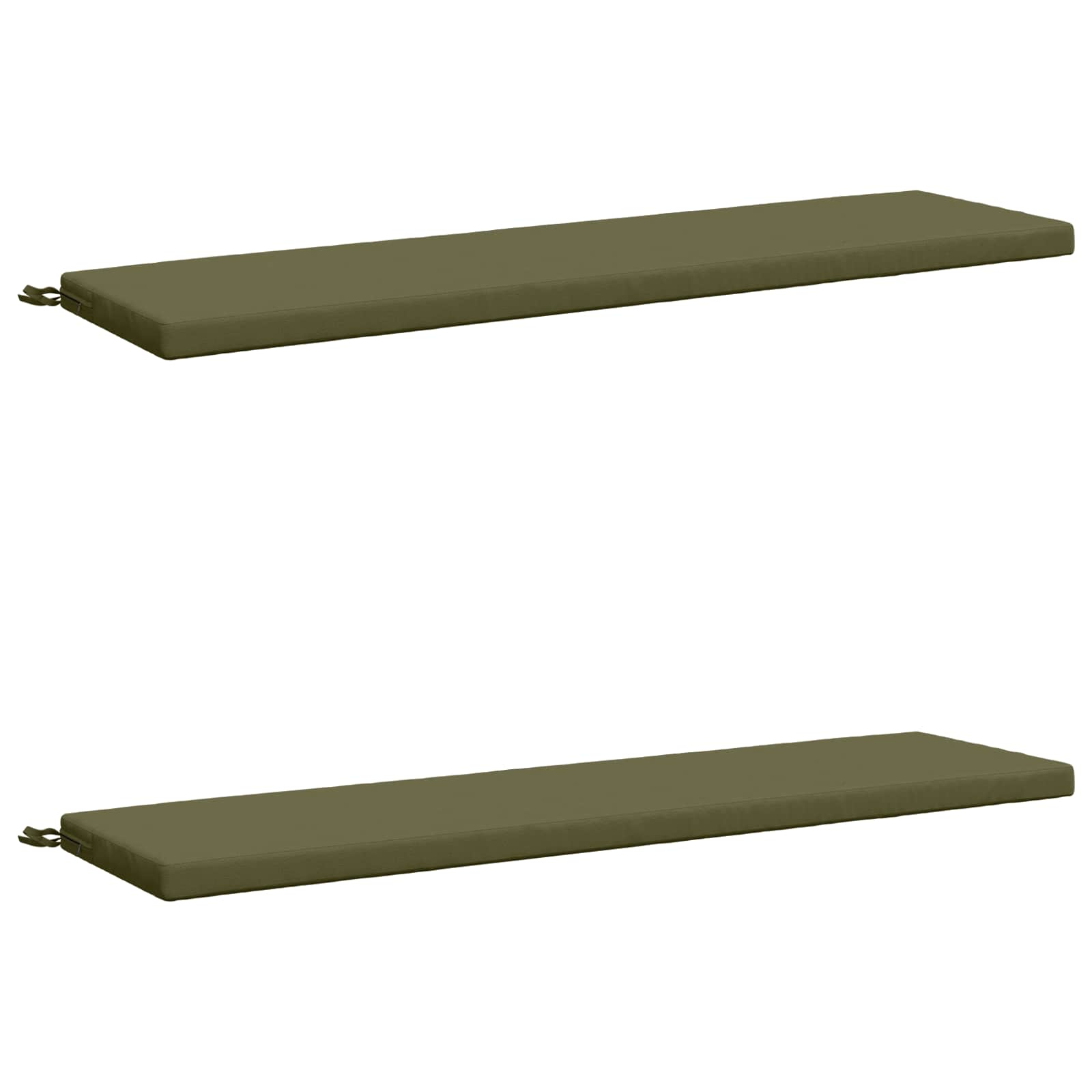 Cuscini per Panchina a 2 Pezzi SOEST 2 pz 100% Poliestere