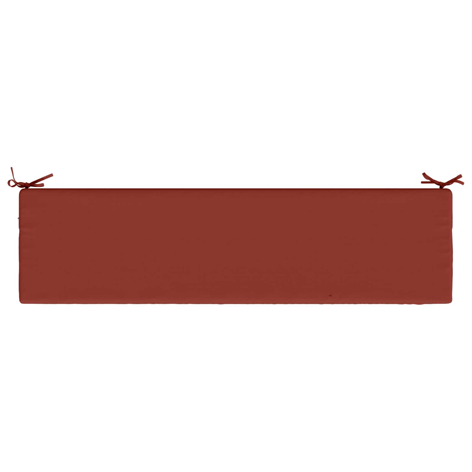Cuscino per panchina SOEST 100% Poliestere Rosso