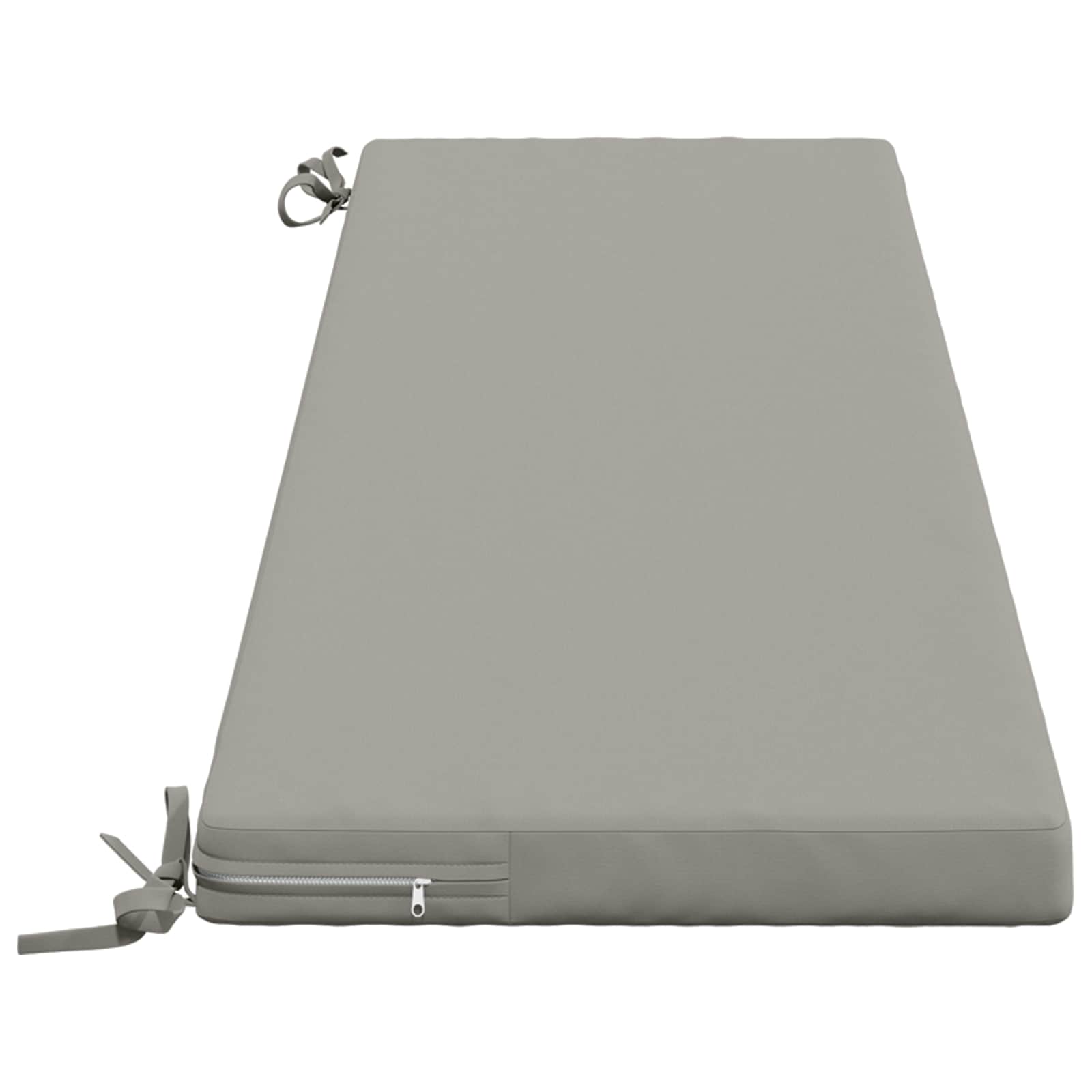 Cuscino per panchina SOEST 100% Poliestere Grigio