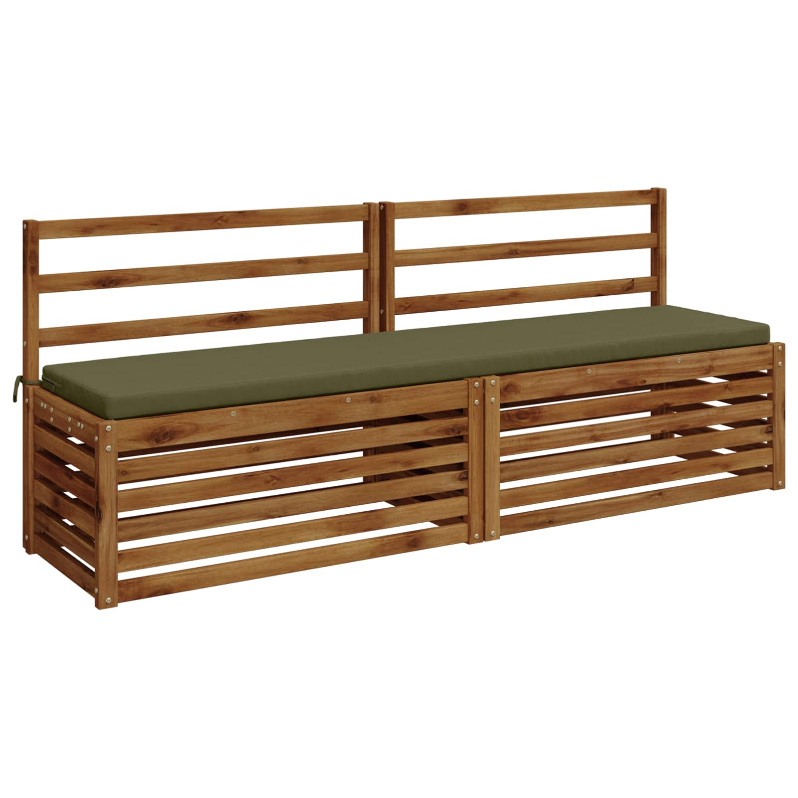 Cuscino per panchina SOEST 100% Poliestere Verde Oliva