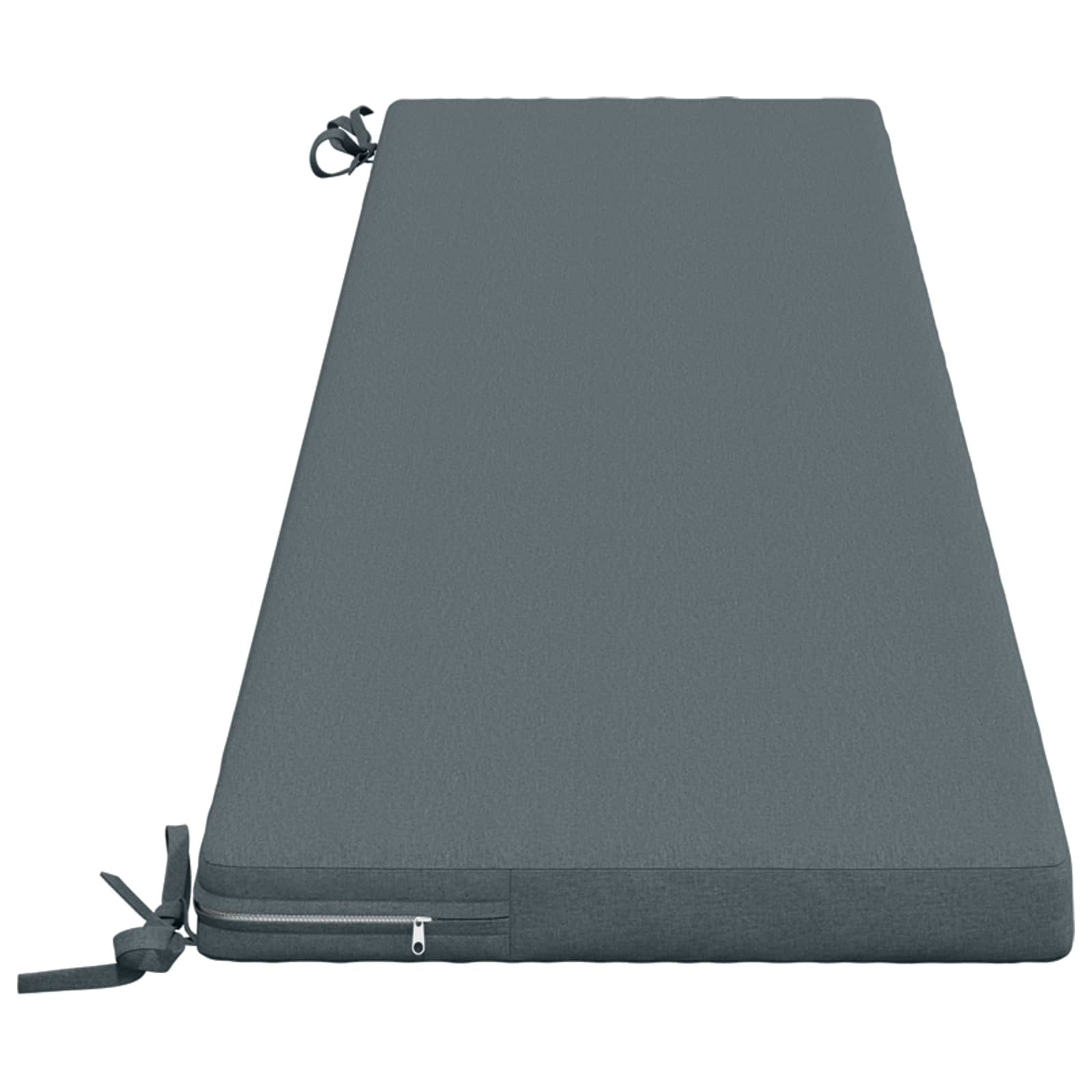 Cuscino per panchina SOEST 100% Poliestere Blu 170 x 40 x 5 cm
