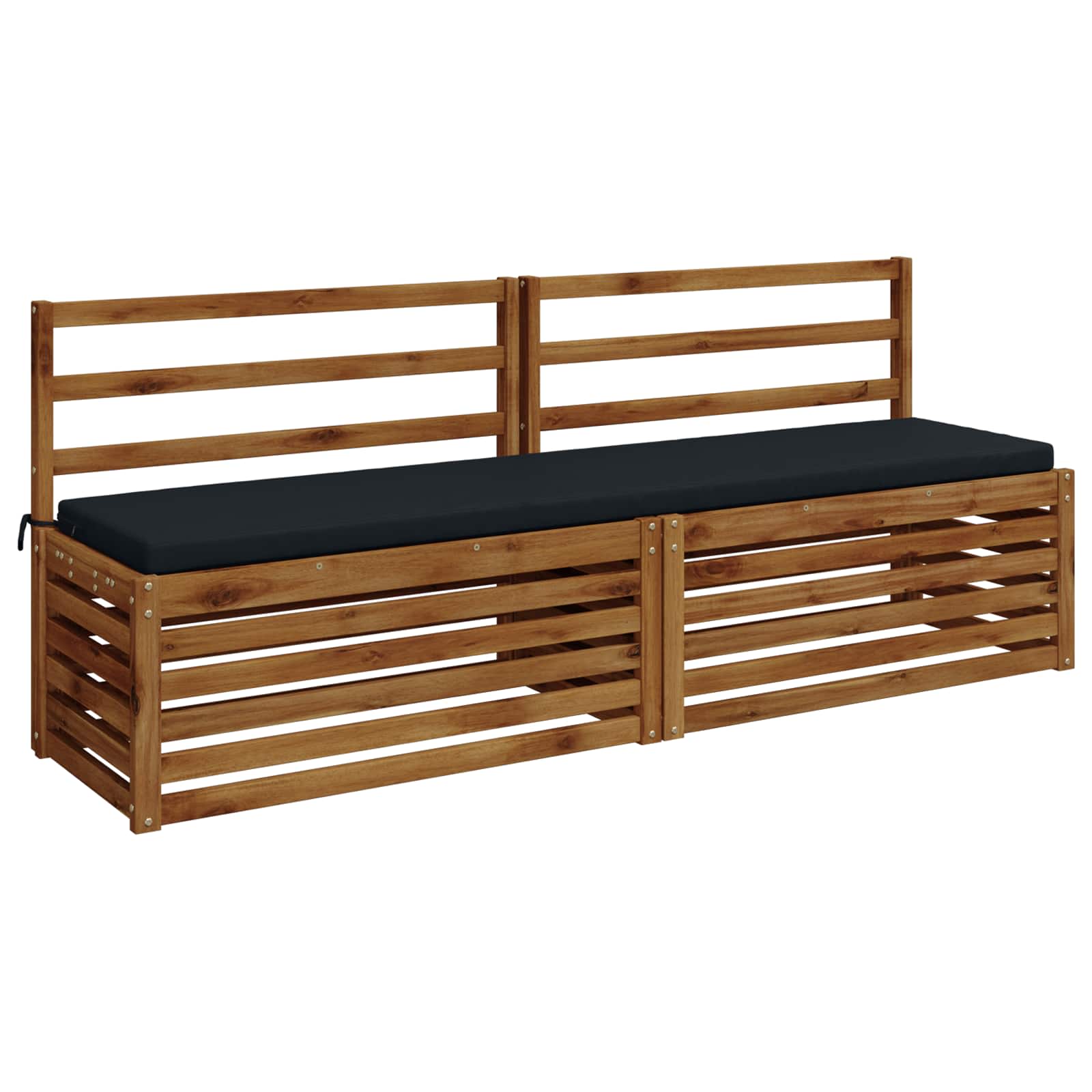 Cuscino per panchina SOEST 100% Poliestere Blu Scuro