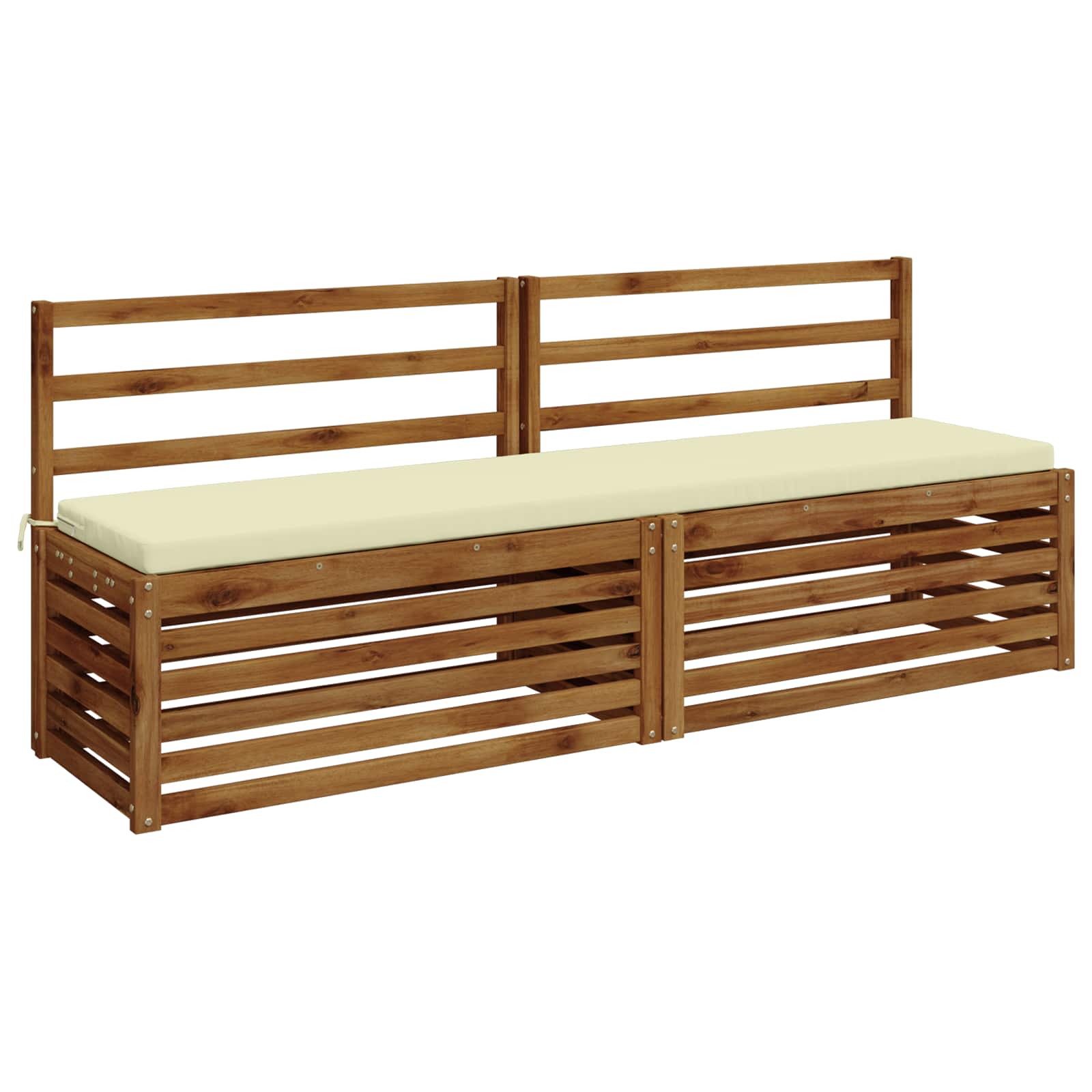 Cuscino per panchina SOEST 100% Poliestere Crema